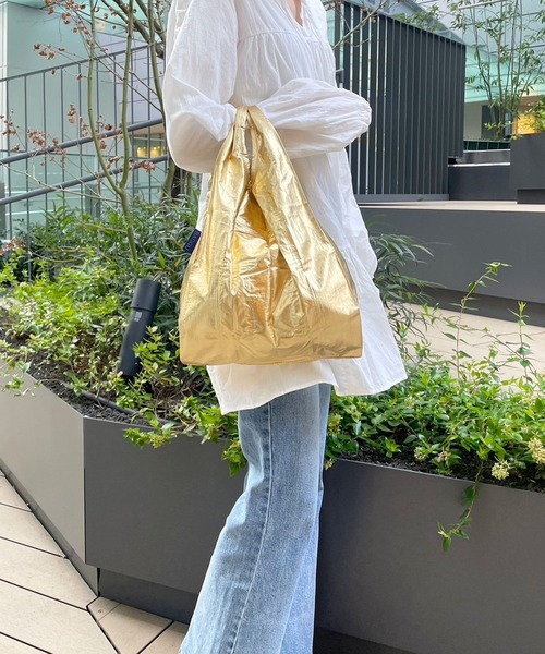 BAGGU(バグゥ)】メタリックBABY 23SS（日本限定）（エコバッグ/サブ