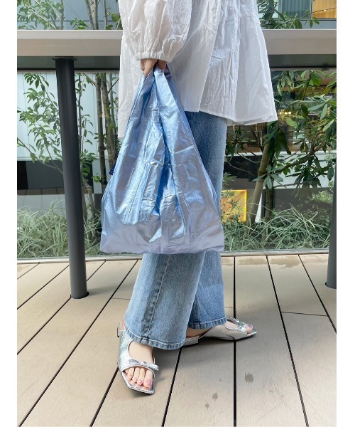 BAGGU(バグゥ)】メタリックBABY 23SS（日本限定）（エコバッグ