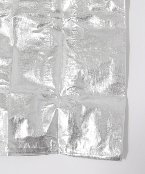 BAGGU(バグー)の「【BAGGU(バグゥ)】メタリックBABY 23SS(日本限定)(エコバッグ/サブバッグ・レディース・イエロー/シルバーグレー/その他1/その他2/セージグリーン/ライトブルー/ピンク/ライトピンク・0)」の17枚目の写真