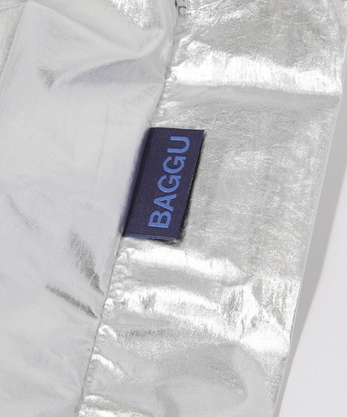 BAGGU(バグー)の「【BAGGU(バグゥ)】メタリックBABY 23SS(日本限定)(エコバッグ/サブバッグ・レディース・イエロー/シルバーグレー/その他1/その他2/セージグリーン/ライトブルー/ピンク/ライトピンク・0)」の18枚目の写真