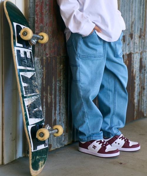 DC（ディーシー）の「DC/ディーシー キッズ スニーカー Ks MANTECA 4 V SNマンテカ 4 ブイ エスエヌ  ゴムひも スケートボード DK234001（スニーカー・キッズ・ブルー系その他/ホワイト×レッド・24.0cm/19.0cm/23.0cm/18.0cm/20.0cm/22.0cm/21.0cm/17.0cm）」の9枚目の写真