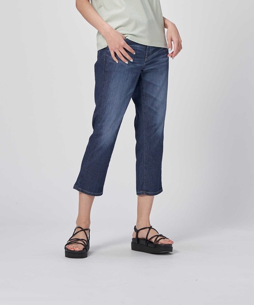 SOMETHING(サムシング)の「【SOMETHING】CAPRI(デニムパンツ・レディース・ダークインディゴブルー・S/XS/M)」の1枚目の写真