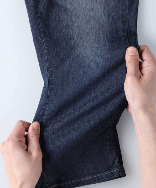 SOMETHING(サムシング)の「【SOMETHING】CAPRI(デニムパンツ・レディース・ダークインディゴブルー・S/XS/M)」の4枚目の写真