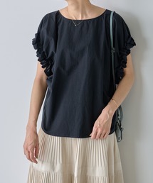 BEARDSLEY | 袖口花モチーフプルオーバー(シャツ/ブラウス)