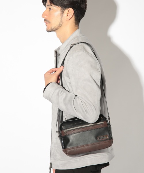 UNION STATION（ユニオンステーション）の「【PRO-SPERITY/プロスペリティ】別注ミニショルダーバッグ（ショルダーバッグ・メンズ・ブラック系その他/ブラック/ネイビー/グレー系その他・FREE）」の15枚目の写真