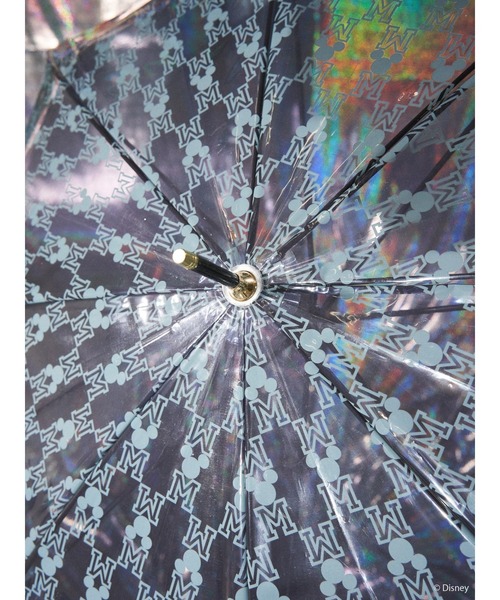 Disney（ディズニー）の「Mickey/Monogram Umbrella（長傘・レディース・ネイビー・FREE）」の9枚目の写真