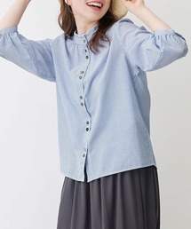 Viola e Viola | フリル衿多ボタンデザインブラウス(シャツ/ブラウス)