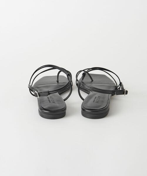 MARW UNITED ARROWS(マルゥ ユナイテッドアローズ)の「<MARW UNITED ARROWS+Odette e Odile>アンクルストラップ トングサンダル(サンダル・レディース・ブラック・23cm/24.5cm/23.5cm/24cm/22cm/22.5cm/25cm)」の6枚目の写真