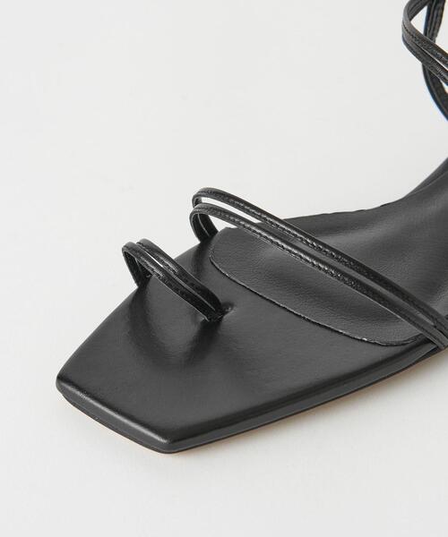 MARW UNITED ARROWS(マルゥ ユナイテッドアローズ)の「<MARW UNITED ARROWS+Odette e Odile>アンクルストラップ トングサンダル(サンダル・レディース・ブラック・23cm/24.5cm/23.5cm/24cm/22cm/22.5cm/25cm)」の9枚目の写真