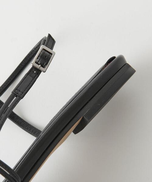 MARW UNITED ARROWS(マルゥ ユナイテッドアローズ)の「<MARW UNITED ARROWS+Odette e Odile>アンクルストラップ トングサンダル(サンダル・レディース・ブラック・23cm/24.5cm/23.5cm/24cm/22cm/22.5cm/25cm)」の10枚目の写真