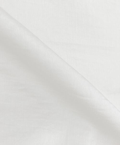 coen（コーエン）の「バンドカラーシアーシャツ（シャツ/ブラウス・レディース・ホワイト/ライトグレー/コバルトブルー・M/L）」の13枚目の写真