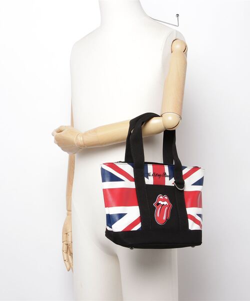 RAWLIFE（ロウライフ）の「BACK SPIN!GOLF/バックスピンゴルフ/【The Rolling Stones】Union Jack Cart Bag（トートバッグ・メンズ・その他24・F）」の2枚目の写真