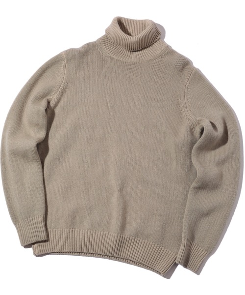 MEN'S BIGI(メンズビギ)の「【FILIPPO DE LAURENTIIS】5Gタートルネックニット(ニット/セーター・メンズ・ピンク/ベージュ/ネイビー・02/03)」の2枚目の写真