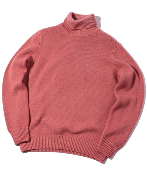 MEN'S BIGI(メンズビギ)の「【FILIPPO DE LAURENTIIS】5Gタートルネックニット(ニット/セーター・メンズ・ピンク/ベージュ/ネイビー・02/03)」の3枚目の写真