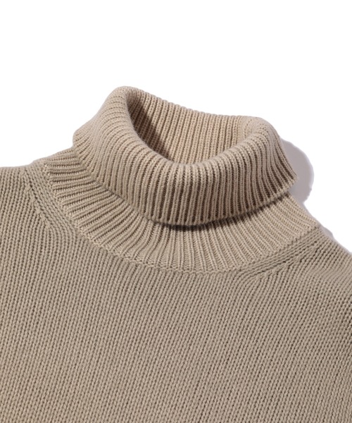 MEN'S BIGI(メンズビギ)の「【FILIPPO DE LAURENTIIS】5Gタートルネックニット(ニット/セーター・メンズ・ピンク/ベージュ/ネイビー・02/03)」の13枚目の写真