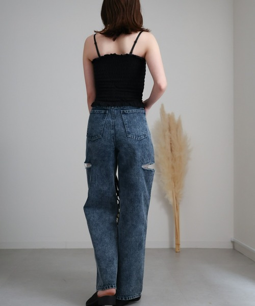 model：162cm 着用サイズ：F