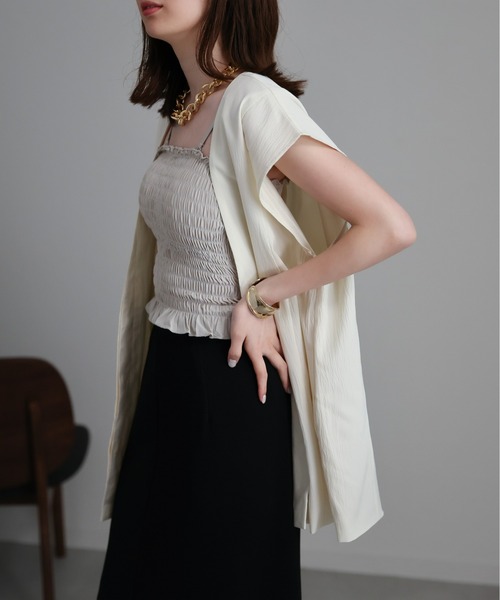 model：162cm 着用サイズ：F