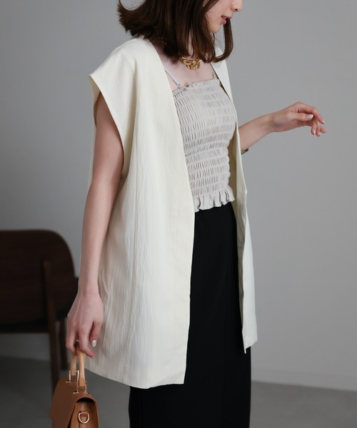 model：162cm 着用サイズ：F