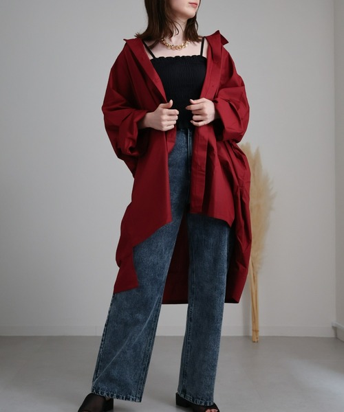 model：162cm 着用サイズ：F