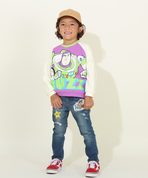 BABYDOLL(ベビードール)の「親子お揃い ディズニー トイストーリー キャラクタートレーナー 8660K(スウェット・キッズ・その他32/ブラウン系その他7/その他16/その他23・80cm/90cm/100cm/110cm/120cm/130cm/140cm/150cm)」の7枚目の写真