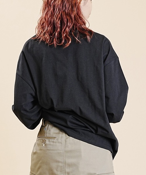 SANTA CRUZ(サンタクルーズ)の「【ムラサキスポーツ別注】SANTACRUZ/サンタクルーズ ロンT Galactic Butterfly ビッグシルエット 502233431(Tシャツ/カットソー・レディース・ブラック/ホワイト/グレイッシュブルー・L/M)」の18枚目の写真