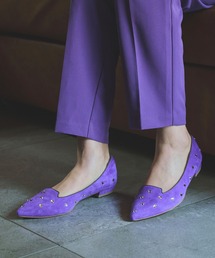 ALUNE | クリスタルビジューフラットパンプス(パンプス)