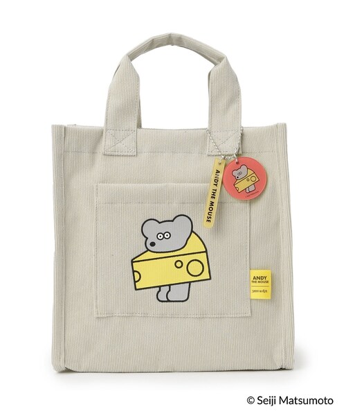 SHOO・LA・RUE（シューラルー）の「◇【ねずみのANDY】トートバッグ