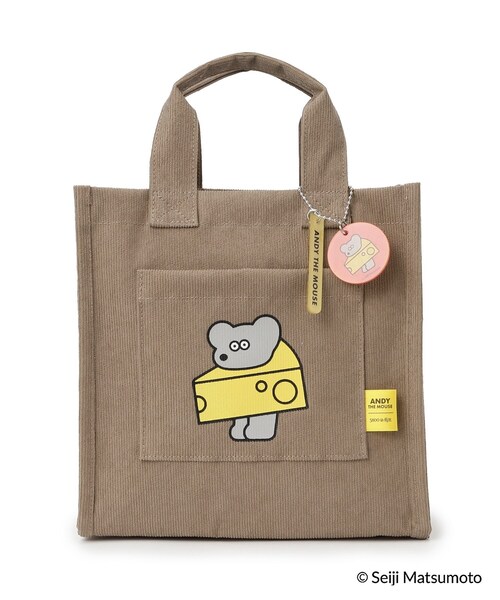 SHOO・LA・RUE（シューラルー）の「◇【ねずみのANDY】トートバッグ