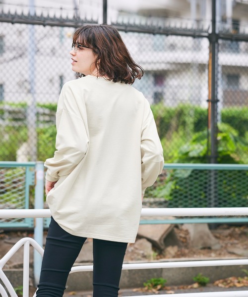 coca(coca)(コカ)の「OEミニ裏毛プリントスウェット(スウェット・レディース・アイボリー/チャコール・M/L)」の11枚目の写真