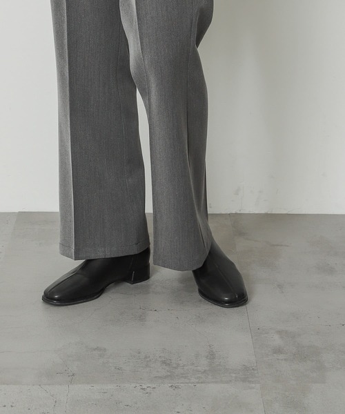 SENSE OF PLACE by URBAN RESEARCH(センスオブプレイスバイアーバンリサーチ)の「『4サイズ展開』『晴雨兼用』スクエアトウセンターシームストレッチローブーツ(ブーツ・レディース・アイボリー/ブラウン/ブラック・X-LARGE/MEDIUM/LARGE/SMALL)」の17枚目の写真