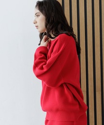 12Gカシミヤタッチジャカードプルオーバー / 963513