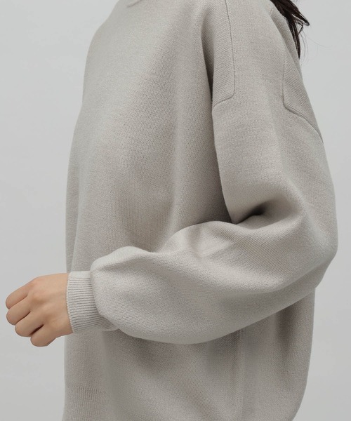 セール】12Gカシミヤタッチジャカードプルオーバー / 963513（ニット