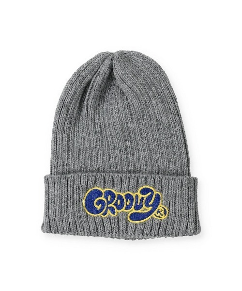 GROOVY COLORS（グルービーカラーズ）の「GROOVY ニットキャップ（ニットキャップ/ビーニー・キッズ・ブラック/ブルー/グレー・LARGE/MEDIUM）」の9枚目の写真