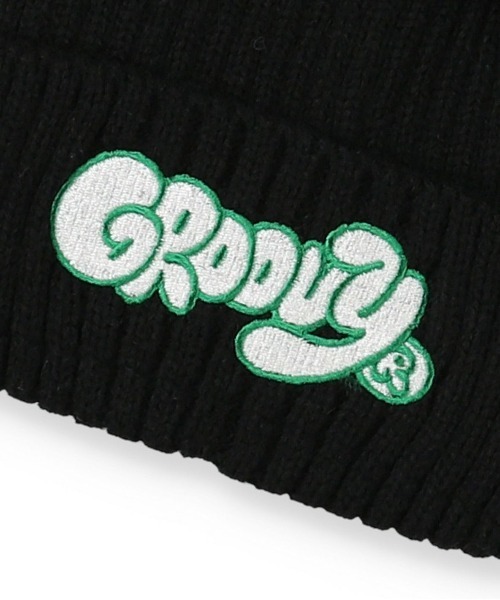 GROOVY COLORS（グルービーカラーズ）の「GROOVY ニットキャップ（ニットキャップ/ビーニー・キッズ・ブラック/ブルー/グレー・LARGE/MEDIUM）」の5枚目の写真