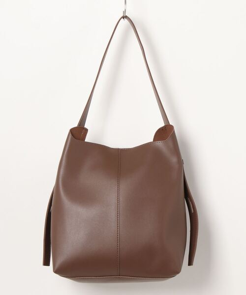 TONE SELECT GOODS（トーンセレクトグッズ）の「urbanfemine./PUショルダーバッグ U7127（ショルダーバッグ・レディース・ダークブラウン/ブラウン/ベージュ/ブラック・FREE）」の14枚目の写真