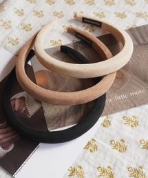 ammy.（エイミードット）の「【 ammy. / エイミードット 】 シンプル スエード カチューシャ（カチューシャ）」