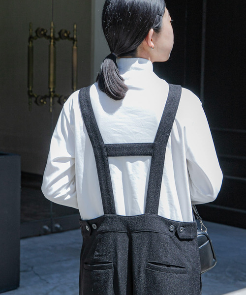 FORK&SPOON（フォークアンドスプーン）の「FORK&SPOON　タートルネックカットソー（Tシャツ/カットソー・レディース・オフホワイト/ブラック・1）」の5枚目の写真