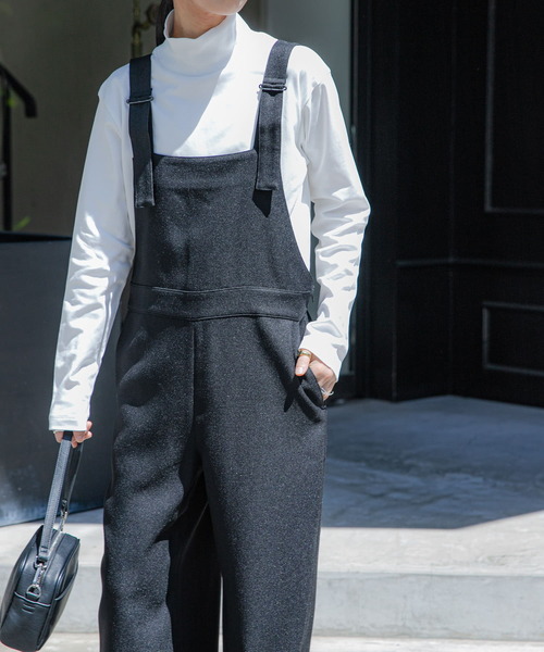 FORK&SPOON（フォークアンドスプーン）の「FORK&SPOON　タートルネックカットソー（Tシャツ/カットソー・レディース・オフホワイト/ブラック・1）」の6枚目の写真