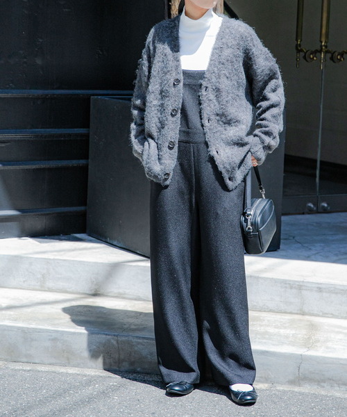 FORK&SPOON（フォークアンドスプーン）の「FORK&SPOON　タートルネックカットソー（Tシャツ/カットソー・レディース・オフホワイト/ブラック・1）」の9枚目の写真