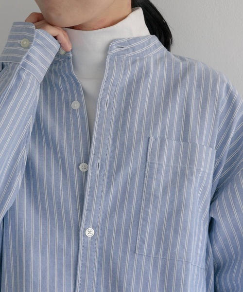 FORK&SPOON（フォークアンドスプーン）の「FORK&SPOON　タートルネックカットソー（Tシャツ/カットソー・レディース・オフホワイト/ブラック・1）」の14枚目の写真