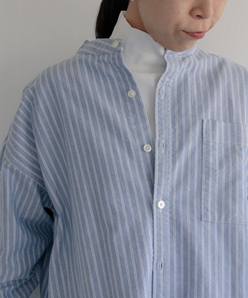 FORK&SPOON（フォークアンドスプーン）の「FORK&SPOON　タートルネックカットソー（Tシャツ/カットソー・レディース・オフホワイト/ブラック・1）」の15枚目の写真