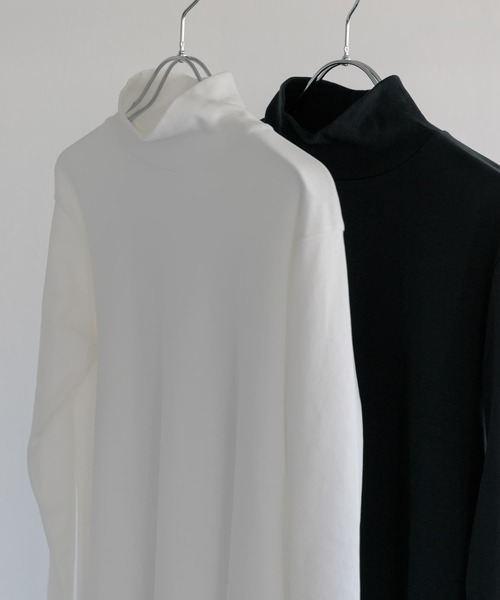 FORK&SPOON（フォークアンドスプーン）の「FORK&SPOON　タートルネックカットソー（Tシャツ/カットソー・レディース・オフホワイト/ブラック・1）」の20枚目の写真