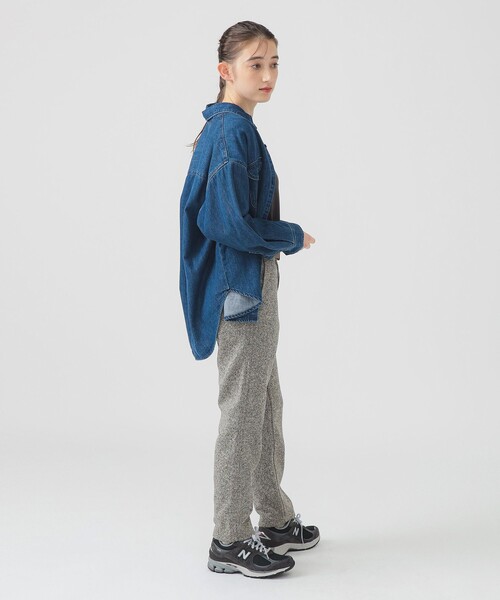 Gramicci(グラミチ)の「GRAMICCI / ボンディング ニットフリース テーパードパンツ(S~M)(その他パンツ・レディース・ブラック/チャコールグレー/ブラック系その他2・MEDIUM/SMALL)」の18枚目の写真