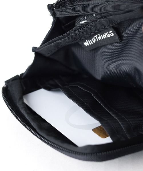 WILD THINGS（ワイルドシングス）の「『WILD THINGS』CORDURA Mulch Wallet（財布・レディース・ブラック・FREE）」の4枚目の写真