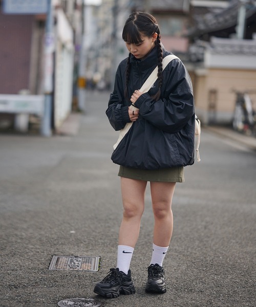 SPINNS（スピンズ）の「コットンコードショルダーバッグ（ショルダーバッグ・メンズ・ブラウン/オフホワイト/ブラック・ONESIZE）」の9枚目の写真