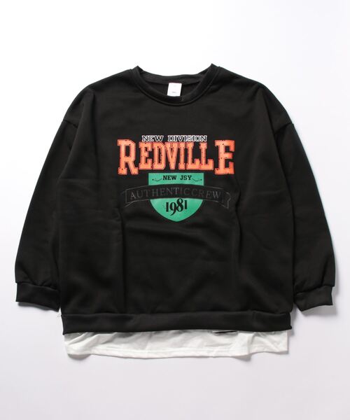Burner(バーナー)の「【BURNER Recommend Select】カレッジロゴ トレーナー oku-tops-732338831725-18 U(スウェット・レディース・ネイビー/グレー/ブラック/ピンク/ダークグレー/アイボリー・XXL/XL)」の7枚目の写真