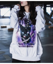 JOHN'S CLOSET（ジョンズクローゼット）の「【13】グラフィックプリント デザインコード プルパーカー（パーカー）」