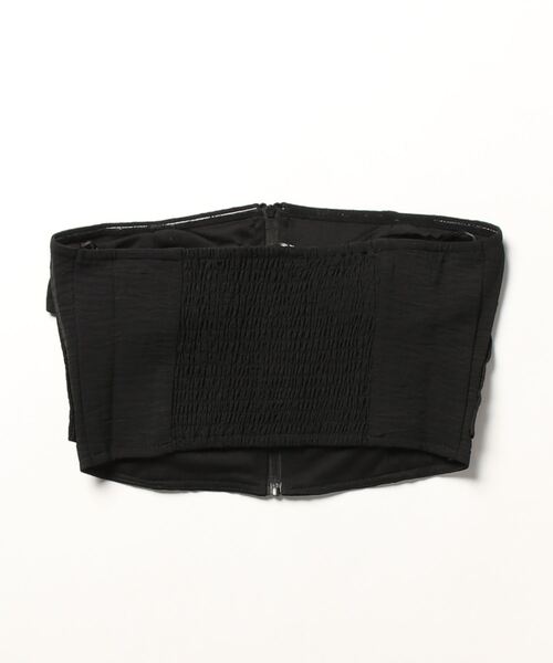 FOREVER 21（フォーエバー トゥエンティーワン）の「フロントジップチューブトップ（チューブトップ・レディース・ブラック・LARGE/SMALL/MEDIUM）」の15枚目の写真