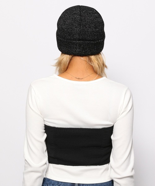 FOREVER 21（フォーエバー トゥエンティーワン）の「フロントジップチューブトップ（チューブトップ・レディース・ブラック・LARGE/SMALL/MEDIUM）」の8枚目の写真