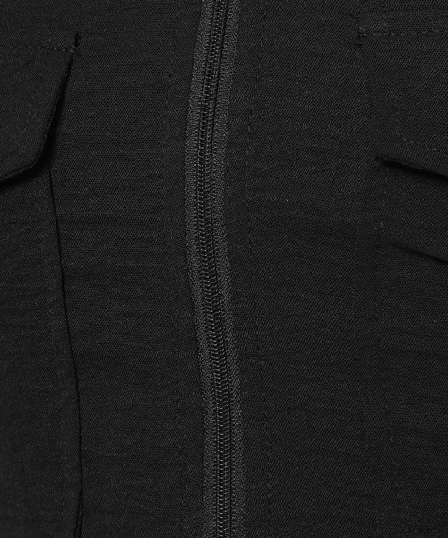 FOREVER 21（フォーエバー トゥエンティーワン）の「フロントジップチューブトップ（チューブトップ・レディース・ブラック・LARGE/SMALL/MEDIUM）」の13枚目の写真